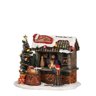 Luville Pueblo navide&ntilde;o en miniatura Multicolor H11xB8.5xL13.5cm
