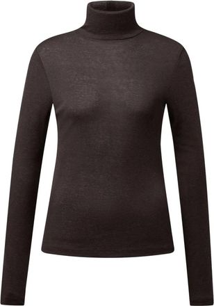 Drykorn Zerafne 10 - Dames - Coltruien - Bruin - XS - Wol - Truien & Vesten