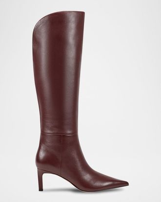 Marc Fisher Esmee Leather Knee-High Boots