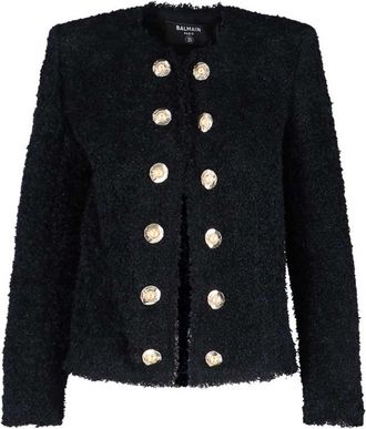 Balmain Giacca In Tweed