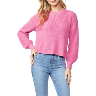 Paige Yenni Sweater in Sultry Rose at Nordstrom, Size Large