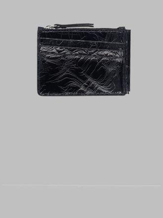 Maison Margiela Four-Stitch Money Clip Wallet - Black
