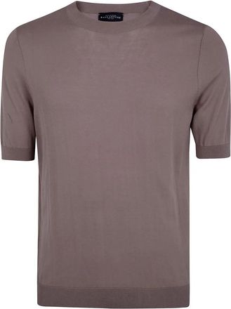 Ballantyne Round-neck Truien - Heren - Ronde hals truien - Grijs - L - Truien & Vesten