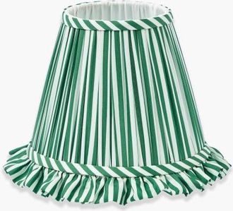 Mrs. Alice Lotus Ruffle Lampshade in Green at Nordstrom