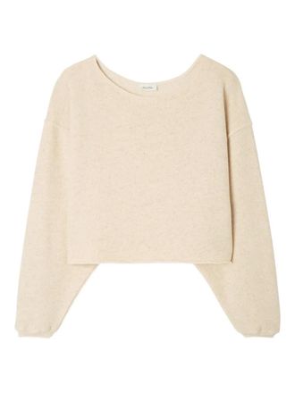 American Vintage Itonay boat-neck sweatshirt - Neutrals