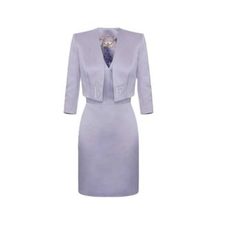 Elisabetta Franchi Dames, Jurken, Paars, Maat: XL Poliester