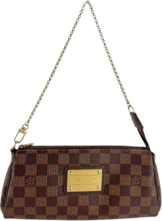 Louis Vuitton Pre-owned Mini Bags, female, Brown, Size: ONE SIZE Pre-owned Eva 2way Shoulder Bag