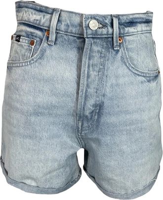 Denham Rini Damen Short Lichtblauw - Dames - Denim shorts - Blauw - W28 - Katoen - Korte Broeken