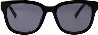 Gucci Pantos Zonnebril - Dames - Zonnebrillen - Zwart - 55 MM - Nylon - Accessoires