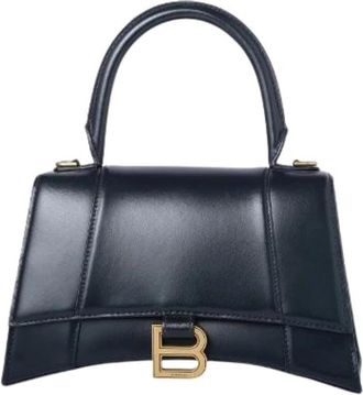 Balenciaga Pre-owned Small Hourglass Bag - Dames - Vintage Handtas - Zwart - ONE Size - Leer - Vintage