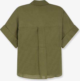 Closed Womens Shirt Green Cotton