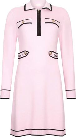 Liu Jo Abito corto a righe - Rosa