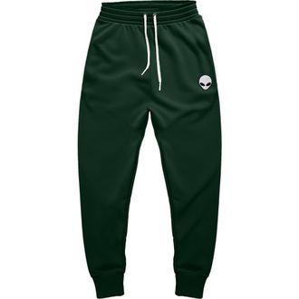 Dalix Mens Alien Midweight Fleece Jogger Pant in Forest Green at Nordstrom, Size Xx-Large
