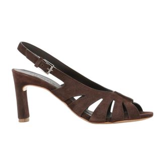 Del Carlo High Heel Sandals, female, Brown, Size: 8 1/2 US Sandal 11923