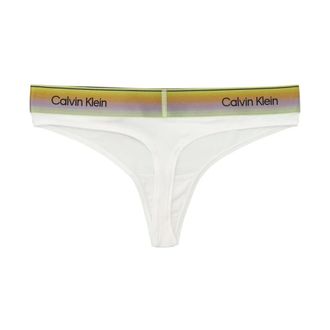 Calvin Klein Tanga de Algod&oacute;n Moderno - Underwear - Mujer - Blanco - XS
