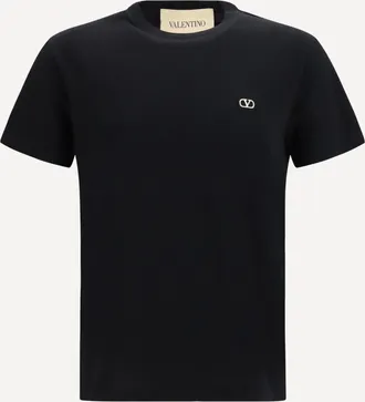 Valentino Cotton VLogo T-shirt Male XL