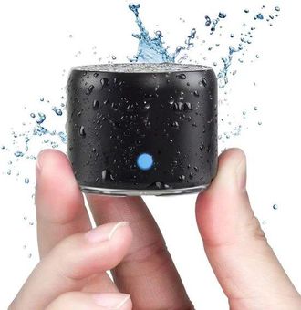 OEM Estuche De Viaje Incluido, Altavoz Bluetooth Port&aacute;til Activo A106 Pro Mini Con Graves Potenciados, Resistencia Al Agua Ip67, La Bicicleta (negro)
