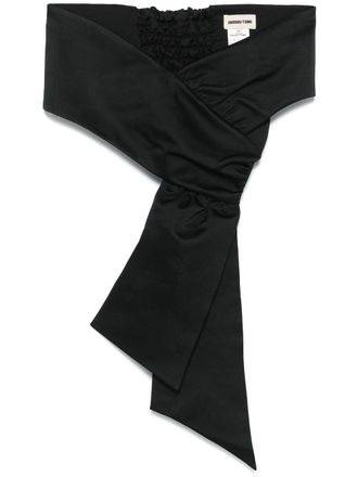 Shushu/Tong Cropped top - Zwart