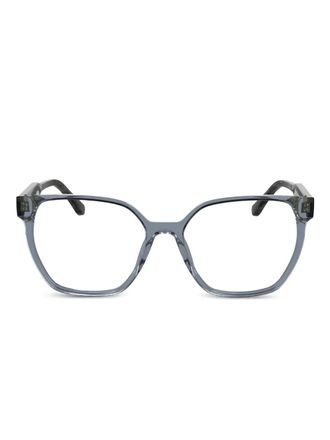Lacoste square-frame logo glasses - Blue