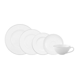 Villeroy & Boch Anmut Platinum No.1 5-Piece Place Setting in White at Nordstrom
