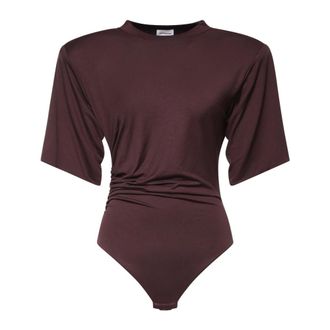 Andamane Body, female, Purple, Size: XS Crew-neck Body