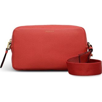 Radley London Tavistock Mini Zip Around Crossbody Bag in Red at Nordstrom, Size X-Small