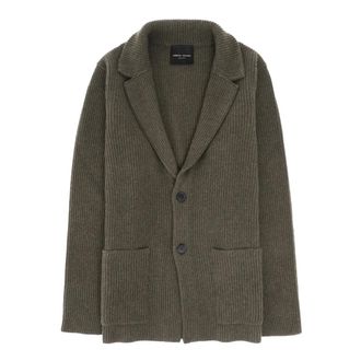 Roberto Collina Uomo, Maglie, Verde, L, new