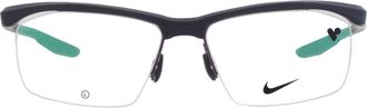 Nike Demo Rectangular Mens Eyeglasses NIKE 7402 034 56