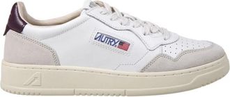 Autry Medalist Low Sneaker - Heren - Sneakers - Wit - 45 EU - Katoen - Schoenen