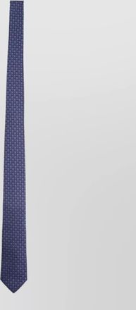 Ferragamo slim tie standard length patterned fabric