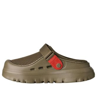 UGG PeakMod Breathe Mules Burnt Olive Red Pepper 1175051-BVRD