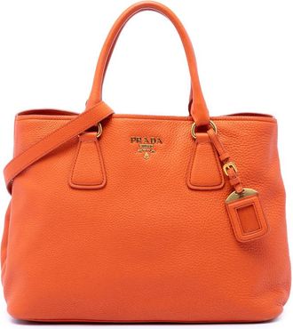 Prada Pre-owned Prada Vitello Daino Open Convertible Tote Ladies ANPCRUK8VWYSS7MX