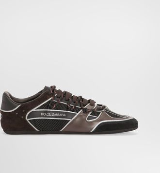 Dolce & Gabbana Ginnica Soft Calfskin Sneaker - Man Sneakers Multicolor 41.5