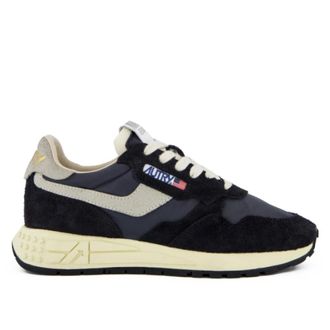 Autry Reelwind Lage Sneakers - Heren - Sneakers - Zwart - 41 EU - Katoen - Schoenen