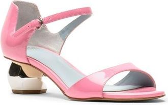 Frances Valentine Bella Ankle Strap Sandal in Pink at Nordstrom, Size 6.5