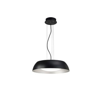 Netlighting Argenta Pendant Small 18W LED 1800lm Black Silver White Acrylic