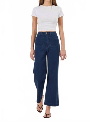 Rolla's Womens Sailor Jean In Dk Blu