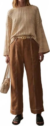 SANCIA Country Club Sweater In Sand