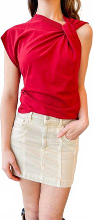 Isabel Marant Juana Mini Skirt In Ecru