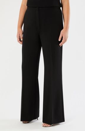 Marina Rinaldi Conagro Wide Leg Pants in Black at Nordstrom, Size 22W