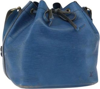 Louis Vuitton Pre-owned Bucket Bags, female, Blue, Size: ONE SIZE Pre-owned Bucket Bag