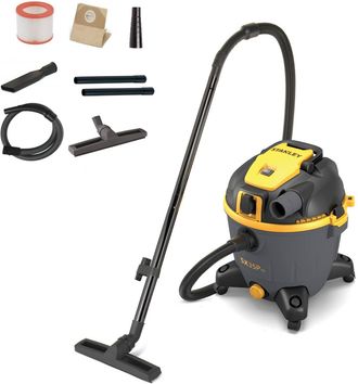Stanley Aspirador Multiuso De S&oacute;lidos Y L&iacute;quidos Sxvc35ptde (potencia Absorbida 1600 W, Capacidad Del Dep&oacute;sito 35 L)