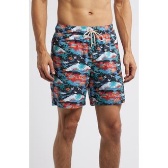 Fair Harbor The Bayberry Swim Trunks in Tropical at Nordstrom Rack, Size Xxx-Large