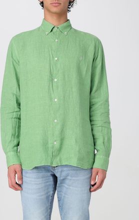 Brooksfield Camicia classica Brooksfield in misto lino