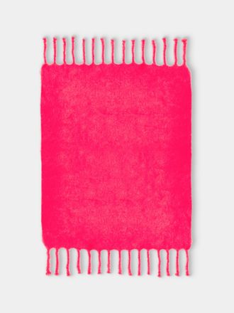 Lena Rewell Handwoven Solid Mohair Throw (72in/1.8m)