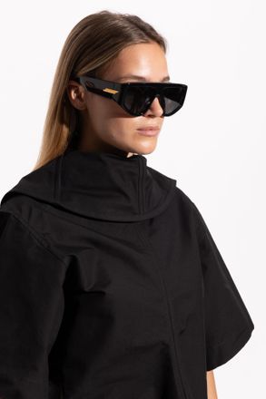 Bottega Veneta Sunglasses, Unisex, Black