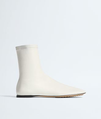 Bottega Veneta Cherry Ankle Boot - White - Women - 10