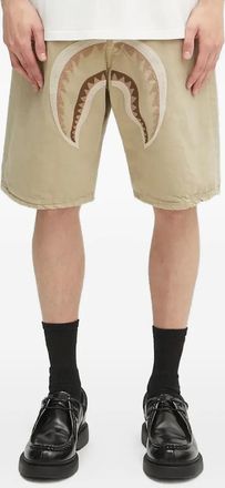 A Bathing Ape Shorts denim - Toni neutri