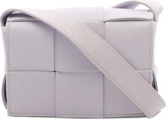 Bottega Veneta Borsa a spalla Cassette in pelle anni 2010 - Viola