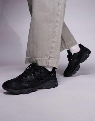 New Balance Cordura M1000 - Sneakers unisex nere e argento-Nero